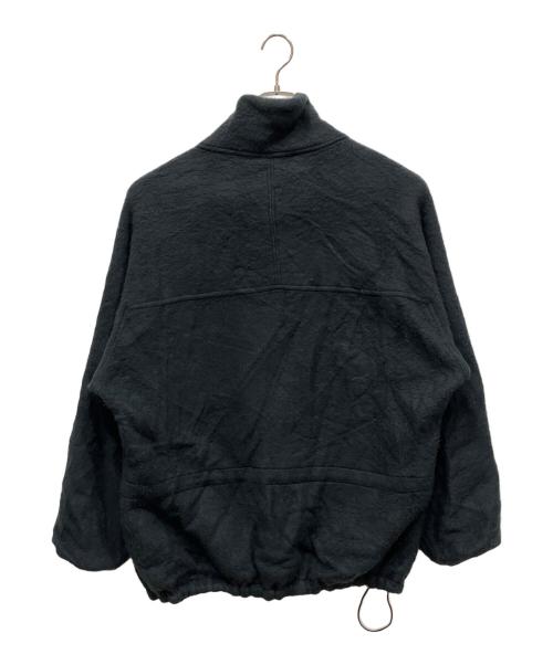 H BEAUTY&YOUTH（エイチ ビューティー&ユース）H BEAUTY&YOUTH (エイチ ビューティー&ユース) WOOL FLEECE ZIP JACKET ネイビー サイズ:SIZE Lの古着・服飾アイテム