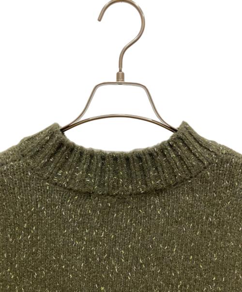 mizuiro-ind（ミズイロインド）mizuiro-ind (ミズイロインド) ロングニットベスト グリーン サイズ:SIZE Freeの古着・服飾アイテム