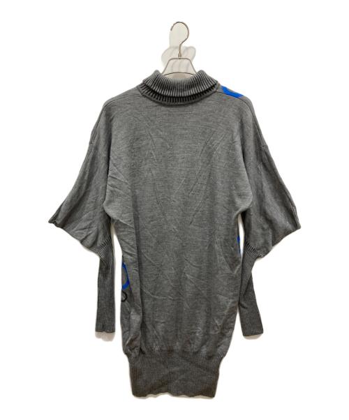 Vivienne Westwood ANGLOMANIA（ヴィヴィアンウエストウッドアングロマニア）Vivienne Westwood ANGLOMANIA (ヴィヴィアンウエストウッドアングロマニア) ニットワンピース グレー サイズ:Ⅿの古着・服飾アイテム