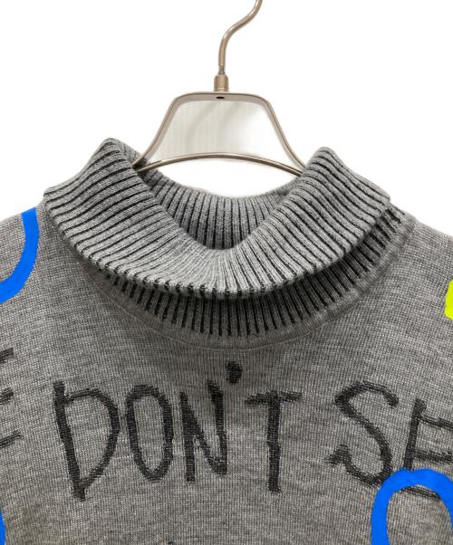 Vivienne Westwood ANGLOMANIA（ヴィヴィアンウエストウッドアングロマニア）Vivienne Westwood ANGLOMANIA (ヴィヴィアンウエストウッドアングロマニア) ニットワンピース グレー サイズ:Ⅿの古着・服飾アイテム