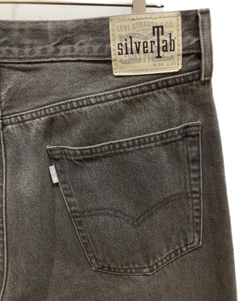 LEVI'S（リーバイス）LEVI'S (リーバイス) SILVERTAB ルーズフィットブラック デニムパンツ ブラック サイズ:86cm (W34)の古着・服飾アイテム