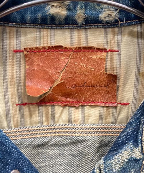 anachronorm（アナクロノーム）anachronorm (アナクロノーム) ヴィンテージ加工デニムジャケット サイズ:2の古着・服飾アイテム