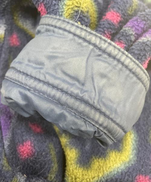 Patagonia（パタゴニア）Patagonia (パタゴニア) 90’ｓ タペストリー柄シンチラオーバーシャツ ネイビー サイズ:Lの古着・服飾アイテム