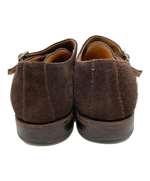 berwick（バーウィック）berwick (バーウィック) ダブルモンクシューズ ブラウン サイズ:8の古着・服飾アイテム