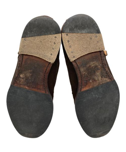 berwick（バーウィック）berwick (バーウィック) ダブルモンクシューズ ブラウン サイズ:8の古着・服飾アイテム