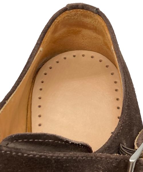 berwick（バーウィック）berwick (バーウィック) ダブルモンクシューズ ブラウン サイズ:8の古着・服飾アイテム