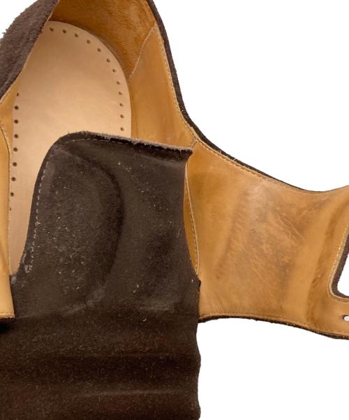 berwick（バーウィック）berwick (バーウィック) ダブルモンクシューズ ブラウン サイズ:8の古着・服飾アイテム