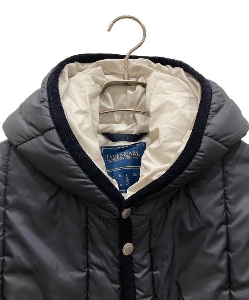 LAVENHAM（ラベンハム）LAVENHAM (ラベンハム) Vertical Big Quilt Craydon　バーティカル ビッグ キルト クレイドン ネイビー サイズ:SIZE 40の古着・服飾アイテム