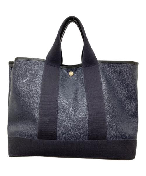 Breath TOPKAPI（ブレストプカピ）Breath TOPKAPI (ブレストプカピ) コッチグレイン ネオレザー トート ネイビーの古着・服飾アイテム