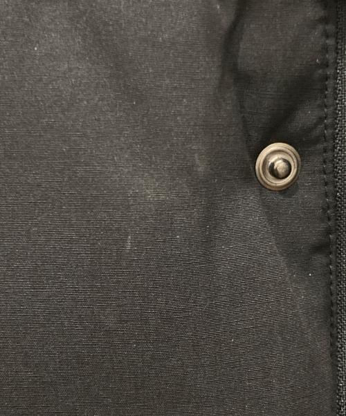 stussy（ステューシー）stussy (ステューシー) ロゴ刺繍2WAYダウンベスト ブラック サイズ:Ⅼの古着・服飾アイテム