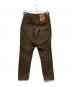 KAPITAL (キャピタル) シンチバックコーデュロイパンツ ブラウン サイズ:SIZE L：8000円