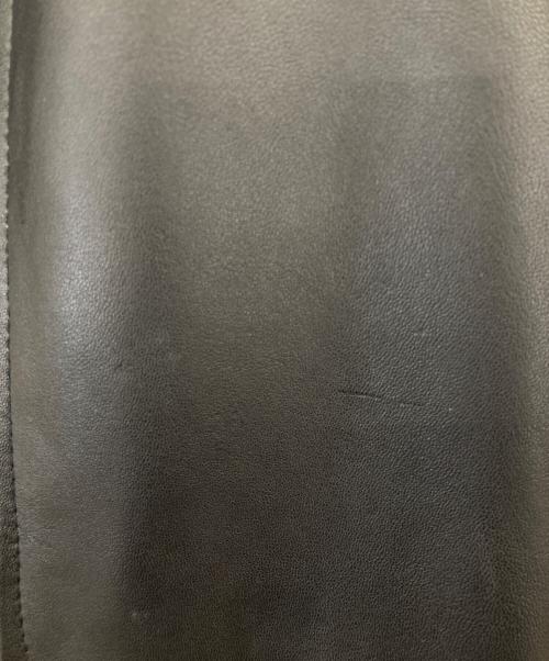 UNITED TOKYO（ユナイテッドトーキョー）UNITED TOKYO (ユナイテッドトーキョー) ラムレザーシングルライダースジャケット ブラック サイズ:2の古着・服飾アイテム