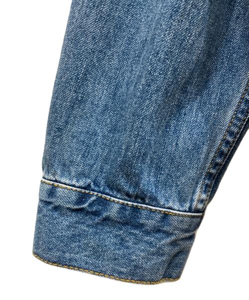 JOURNAL STANDARD relume（ジャーナルスタンダード レリューム）JOURNAL STANDARD relume (ジャーナルスタンダード レリューム) ノーカラーデニムジャケット インディゴ サイズ:FREE 未使用品の古着・服飾アイテム