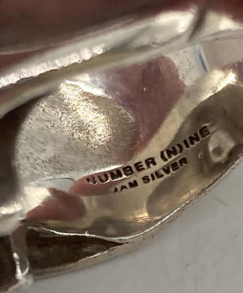 NUMBER (N)INE（ナンバーナイン）NUMBER (N)INE (ナンバーナイン) JAM HOME MADE (ジャムホームメイド) シルバースカルリング サイズ:16号の古着・服飾アイテム