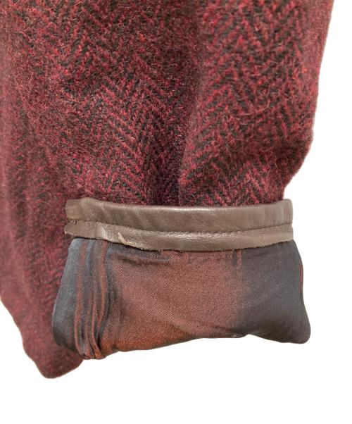 Needles（ニードルズ）Needles (ニードルズ) Harris Tweed (ハリスツイード) arrow jacket ボルドー サイズ:SIZE Sの古着・服飾アイテム