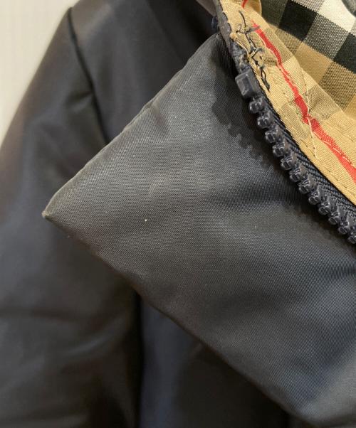 BURBERRY（バーバリー）BURBERRY (バーバリー) ダウンジャケット ネイビー サイズ:150cmの古着・服飾アイテム