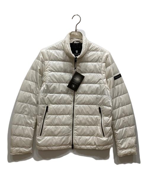 BLACK LABEL CRESTBRIDGE（ブラックレーベル クレストブリッジ）BLACK LABEL CRESTBRIDGE (ブラックレーベル クレストブリッジ) 2WAYダウンジャケット ホワイト サイズ:Ⅼ 未使用品の古着・服飾アイテム