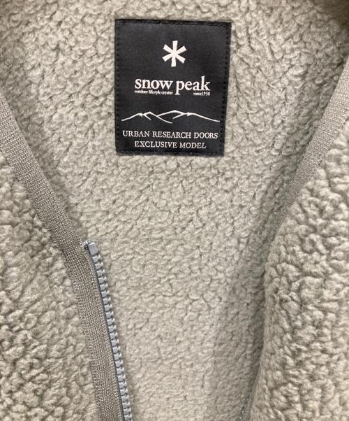 Snow peak（スノーピーク）snow peak (スノーピーク) URBAN RESEARCH DOORS (アーバンリサーチドアーズ) ThermalBoa FleeceVest カーキ サイズ:なしの古着・服飾アイテム