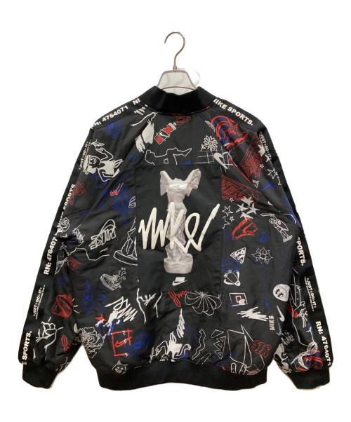 NIKE（ナイキ）NIKE (ナイキ) NSP BOMBER JACKET ブラック サイズ:SIZE XLの古着・服飾アイテム