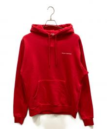 Diaspora Skateboards（ディアスポラスケートボードズ）の古着「NO SIGNAL HOODIE」｜レッド
