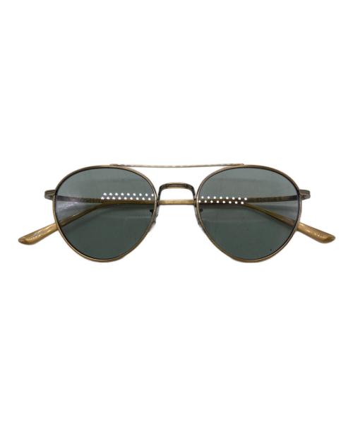 OLIVER PEOPLES（オリバーピープルズ）OLIVER PEOPLES (オリバーピープルズ) THE ROW (ザ ロウ) サングラス ゴールド サイズ:49□20 145の古着・服飾アイテム
