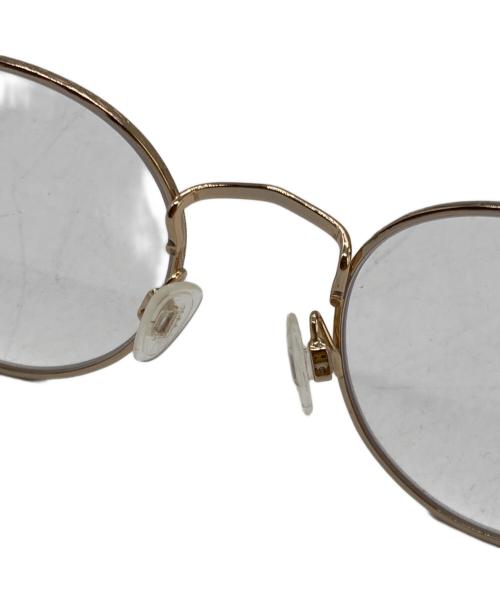 MOSCOT（モスコット）MOSCOT (モスコット) 眼鏡 ゴールド サイズ:48-21-145の古着・服飾アイテム