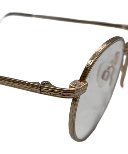 MOSCOT（モスコット）MOSCOT (モスコット) 眼鏡 ゴールド サイズ:48-21-145の古着・服飾アイテム
