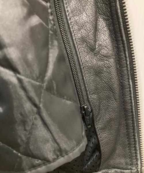 ARLEN NESS（アレンネス）ARLEN NESS (アレンネス) ダブルライダースレザージャケット ブラック サイズ:XXLの古着・服飾アイテム