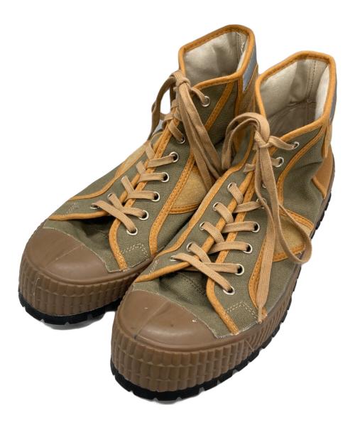 ZDA Climber（ゼットディーエー）ZDA Climber (ゼットディーエー) ハイカットスニーカー カーキ サイズ:42の古着・服飾アイテム