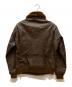 BROOKS BROTHERS (ブルックスブラザーズ) G-1 レザーフライトジャケット ブラウン サイズ:42：20000円