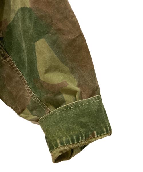 Belgian Army（ベルギーアーミー）Belgian Army (ベルギーアーミー) ブラッシュドカモデニソンスモックジャケット カーキ サイズ:FREEの古着・服飾アイテム