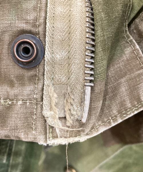 Belgian Army（ベルギーアーミー）Belgian Army (ベルギーアーミー) ブラッシュドカモデニソンスモックジャケット カーキ サイズ:FREEの古着・服飾アイテム