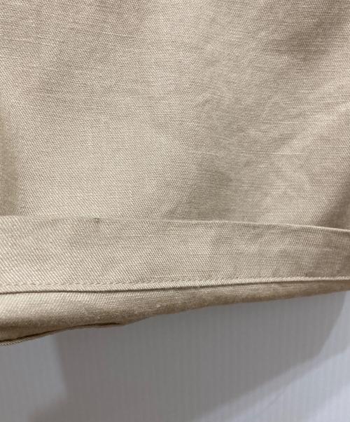 FRAMeWORK（フレームワーク）FRAMeWORK (フレームワーク) レーヨンリネンツイルドロストパンツ ベージュ サイズ:SIZE40の古着・服飾アイテム