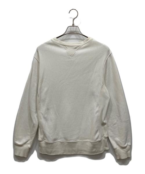POLO RALPH LAUREN（ポロ・ラルフローレン）POLO RALPH LAUREN (ポロ・ラルフローレン) 90sプリントスウェット ホワイト サイズ:Ⅿの古着・服飾アイテム