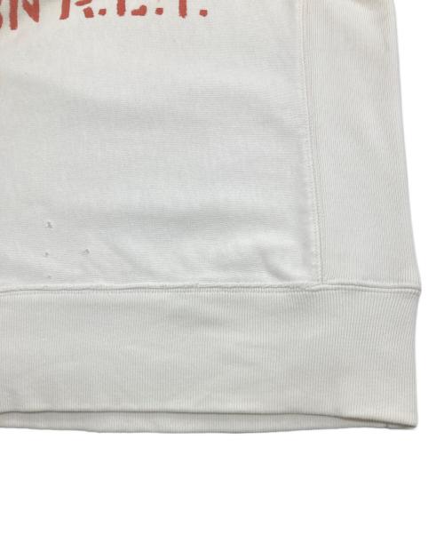 POLO RALPH LAUREN（ポロ・ラルフローレン）POLO RALPH LAUREN (ポロ・ラルフローレン) 90sプリントスウェット ホワイト サイズ:Ⅿの古着・服飾アイテム