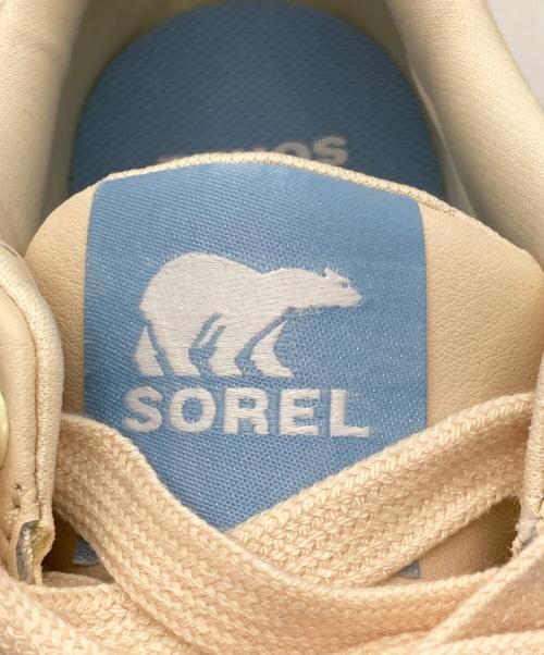 SOREL（ソレル）SOREL (ソレル) ONA AVE LOW SNEAKER Honey White/Sanguine サイズ:25.5 未使用品の古着・服飾アイテム