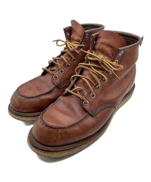 RED WING（レッドウィング）RED WING (レッドウィング) 6インチ モック トゥ ブラウン サイズ:8Dの古着・服飾アイテム