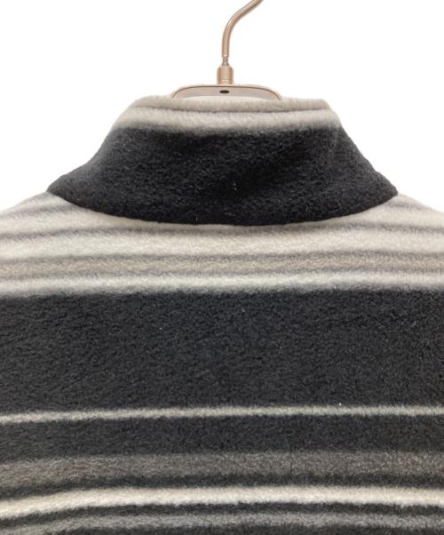 SUPREME（シュプリーム）Supreme (シュプリーム) Stripe Zip Up Fleece Jacket ブラック サイズ:SIZE Lの古着・服飾アイテム