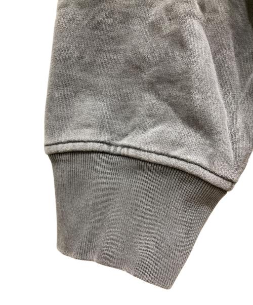 SUPREME（シュプリーム）SUPREME (シュプリーム) 18FW Overdyed Half Zip Up Sweatshirt グレー サイズ:SIZE Mの古着・服飾アイテム