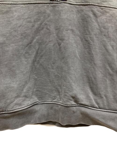 SUPREME（シュプリーム）SUPREME (シュプリーム) 18FW Overdyed Half Zip Up Sweatshirt グレー サイズ:SIZE Mの古着・服飾アイテム