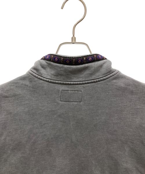 SUPREME（シュプリーム）SUPREME (シュプリーム) 18FW Overdyed Half Zip Up Sweatshirt グレー サイズ:SIZE Mの古着・服飾アイテム