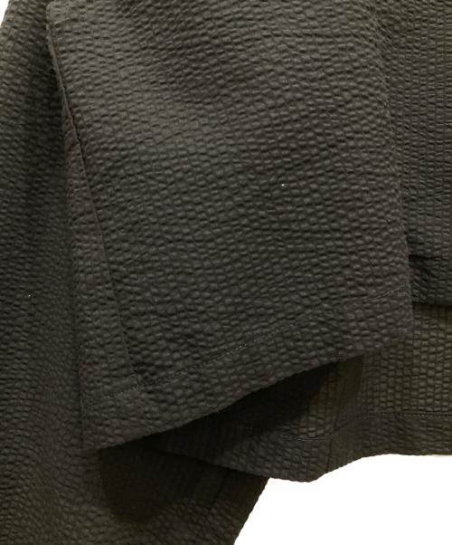 SLOBE IENA（スローブ イエナ）SLOBE IENA (スローブ イエナ) 24SS サッカー ショート ジャケット ブラック サイズ:SIZE Freeの古着・服飾アイテム