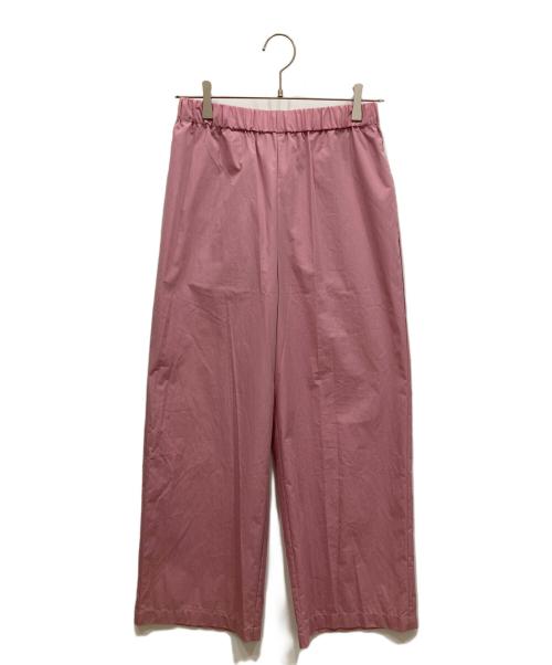 2nd nolleys（セカンドノーリーズ）2nd nolleys (セカンドノーリーズ) 23SS 撥水ワイドイージーパンツ ピンク サイズ:38の古着・服飾アイテム