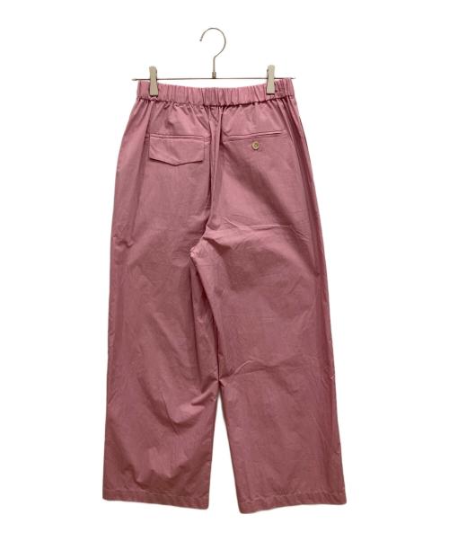 2nd nolleys（セカンドノーリーズ）2nd nolleys (セカンドノーリーズ) 23SS 撥水ワイドイージーパンツ ピンク サイズ:38の古着・服飾アイテム
