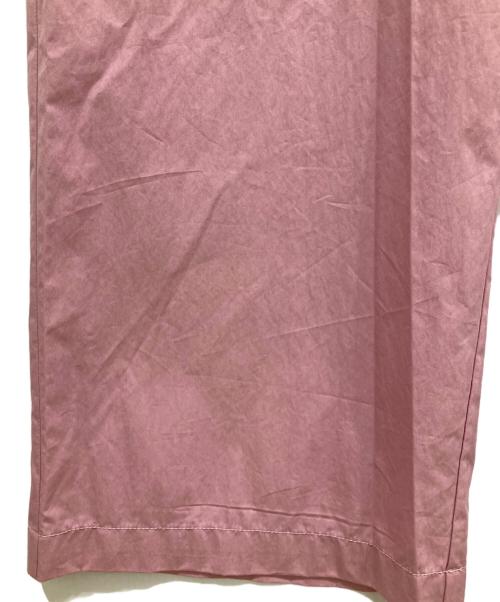 2nd nolleys（セカンドノーリーズ）2nd nolleys (セカンドノーリーズ) 23SS 撥水ワイドイージーパンツ ピンク サイズ:38の古着・服飾アイテム