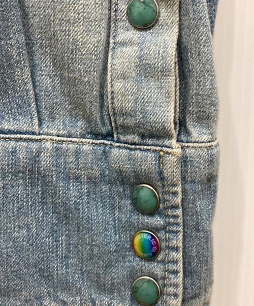 Hysteric Glamour（ヒステリックグラマー）Hysteric Glamour (ヒステリックグラマー) 刺繍ウエスタンデニムシャツ インディゴ サイズ:Ⅿの古着・服飾アイテム