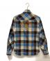 PENDLETON (ペンドルトン) Hysteric Glamour (ヒステリックグラマー) ウールチェックシャツ ブルー サイズ:Ⅿ：8000円