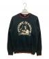Hysteric Glamour（ヒステリックグラマー）の古着「リブラインガールプリントスウェット」｜ブラック