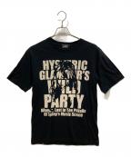 Hysteric Glamourヒステリックグラマー）の古着「WILD PARTY Tシャツ」｜ブラック