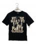 Hysteric Glamour（ヒステリックグラマー）の古着「WILD PARTY Tシャツ」｜ブラック